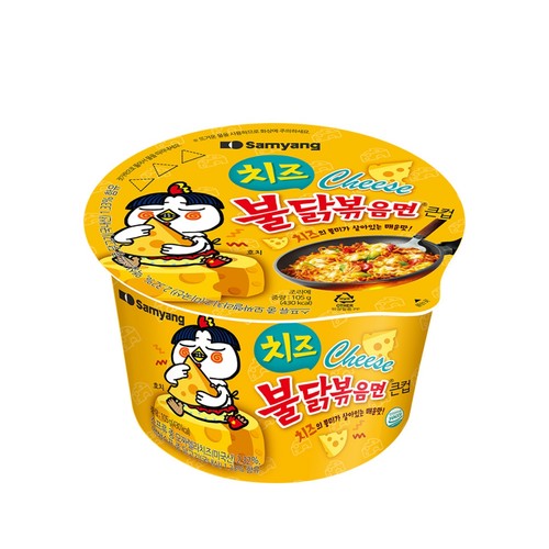 삼양 치즈불닭볶음면 큰컵 (105G)