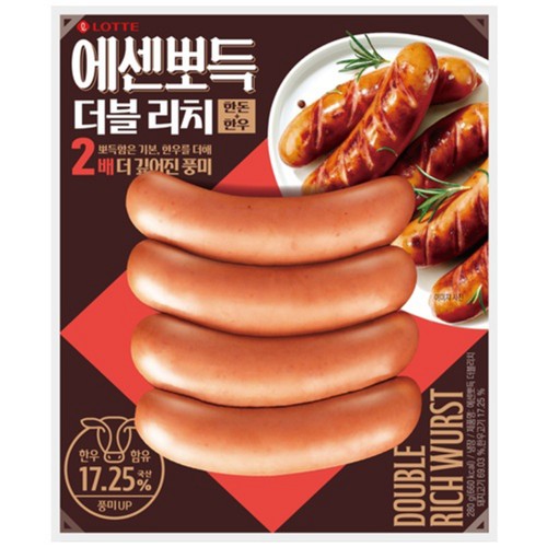 롯데 에센뽀득 더블리치 (280G)