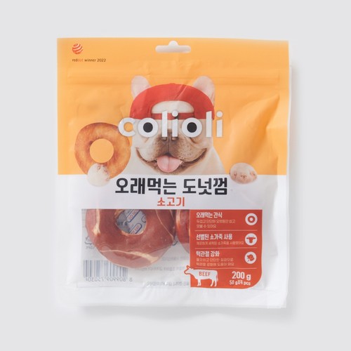 콜리올리 오래먹는 도넛껌 (소고기) (200G)