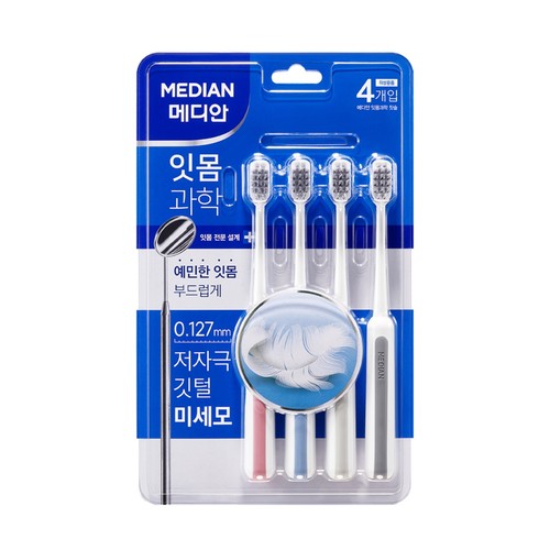 메디안 잇몸과학 칫솔 (4입)