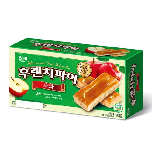  해태 후렌치파이 사과 (192G)