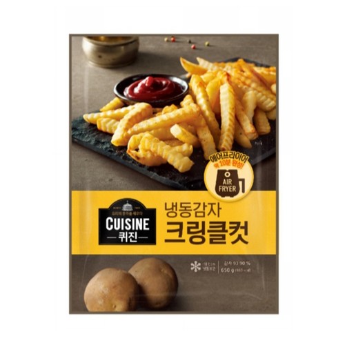동원 퀴진 냉동감자 크링클컷 (650G)
