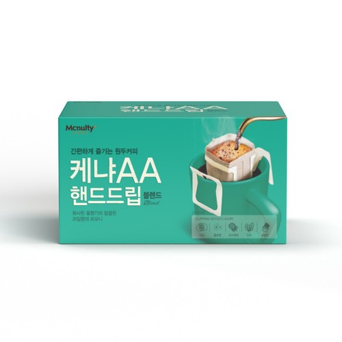  맥널티 케냐AA 블렌드 핸드드립 (8G*24입)