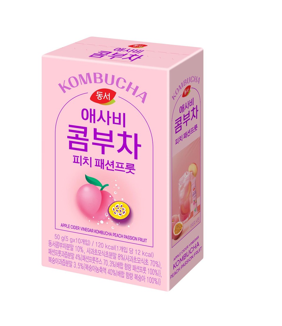 동서 애사비 콤부차 피치패션프롯 (5G*10입)ㅣ롯데마트 제타 최상의 신선 식품과 다양한 간편식을 롯데마트 제타에서 만나보세요, image size:960x1109