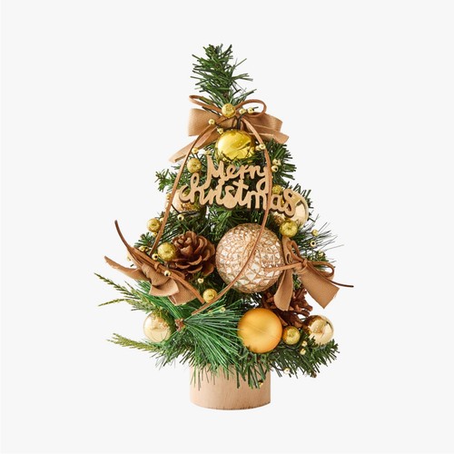 테이블 트리 (레드/골드) (30CM)