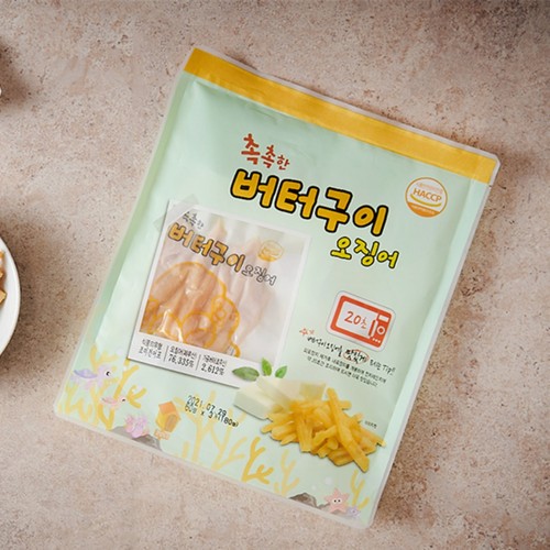 촉촉한 버터구이 오징어 (60G*3)