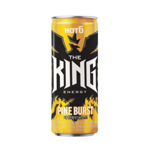 롯데칠성음료 핫식스 더킹 파인애플 (355ML)