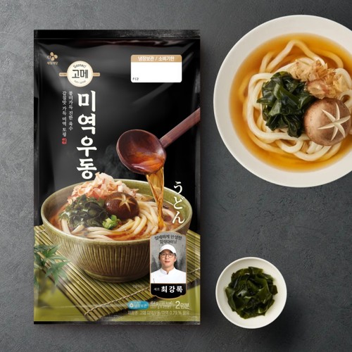 CJ 고메 흑백요리사 미역우동 (2인) (454G)