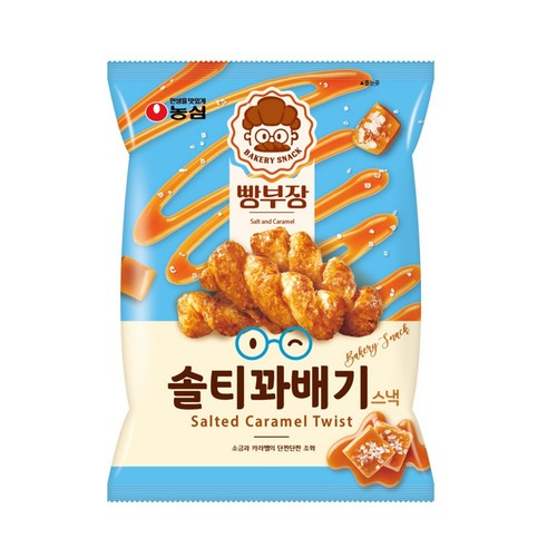 농심 빵부장 솔티꽈배기 (90G)