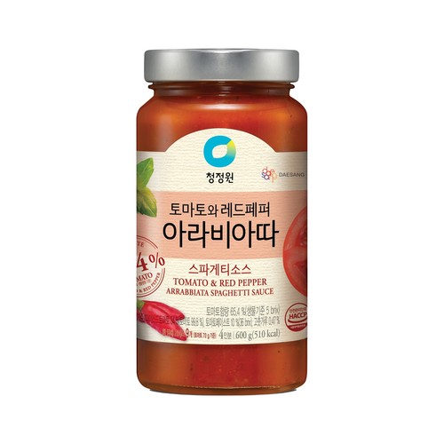 청정원 아라비아따 파스타소스 (600G)