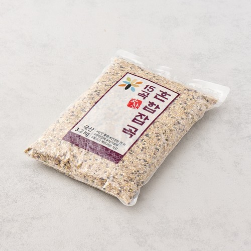 국산 혼합잡곡 15곡 (3.2KG)