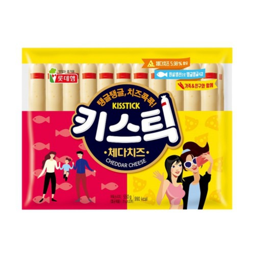 롯데 키스틱소시지 (550G)