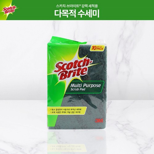 3M 다목적 수세미 (중) (10입)