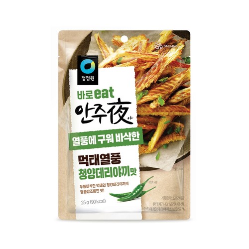 청정원 먹태열풍 청양데리야끼맛 (25G)