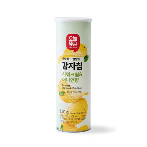 오늘좋은 감자칩 사워크림&어니언향 (110G)