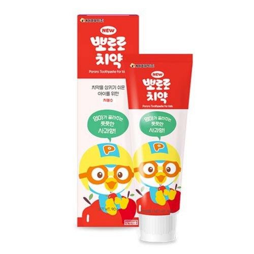  뽀로로 치약(사과향) (90G)