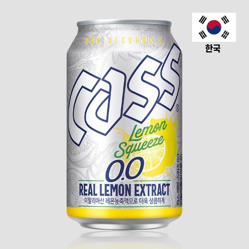 카스 0.0 레몬스퀴즈 (330ML)