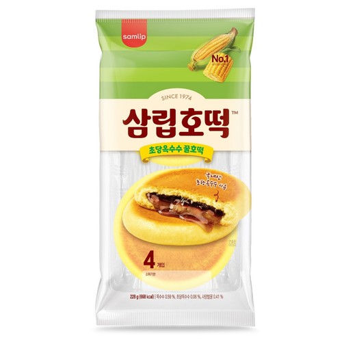 초당 옥수수꿀호떡 4입 (228G)