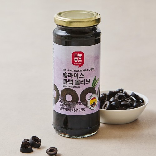 오늘좋은 오늘좋은 슬라이스 블랙 올리브 (330G)
