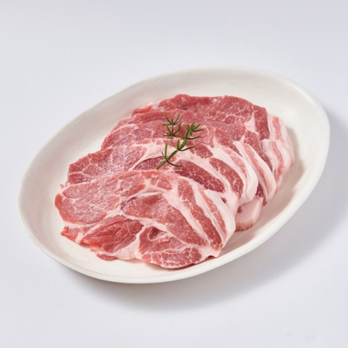 [구이용] 선진포크한돈 돼지 목심 (냉장) (600G)