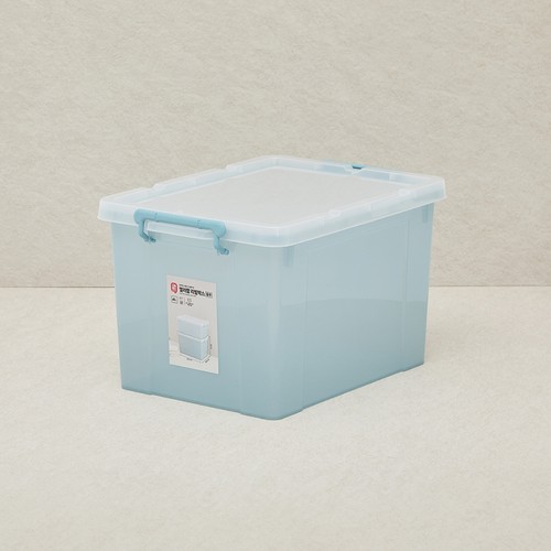 오늘좋은 컬러팝 리빙박스 (45L, 블루) (52.5*38.5*32CM)