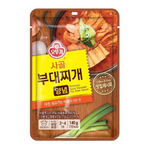 오뚜기 맛있는부대찌개양념 (140G)