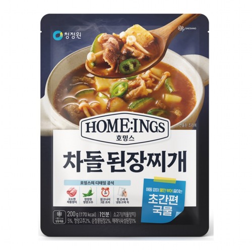 청정원 호밍스 차돌된장찌개 (200G)
