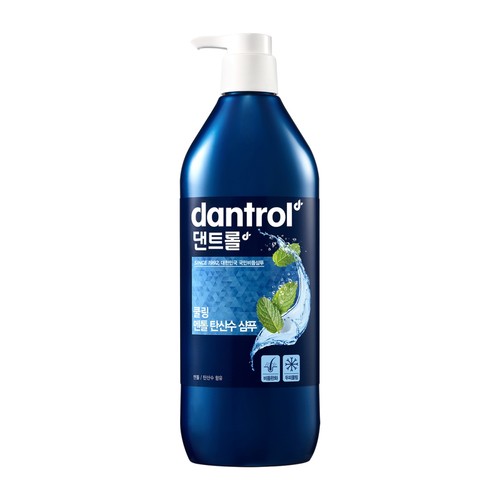 댄트롤 멘톨 탄산수 샴푸 (쿨링) (820ML)