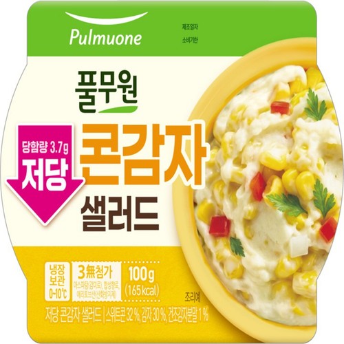 풀무원 저당 콘감자 샐러드 (100G)