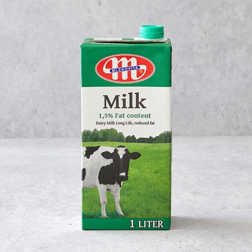 믈레코비타 저지방 우유 1.5% (1L)