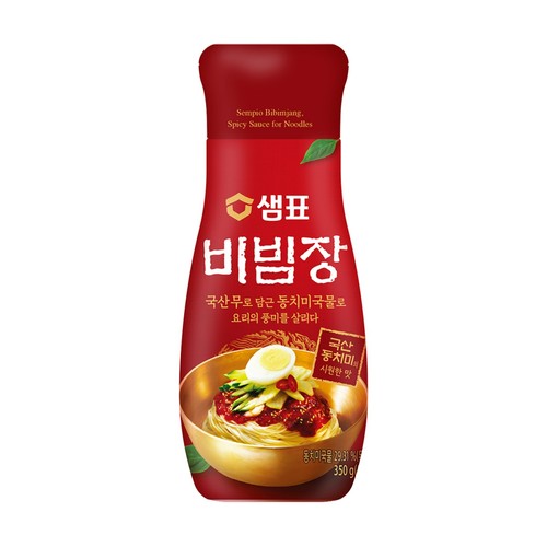  샘표 비빔장 국산 동치미의 시원한 맛 (350G)