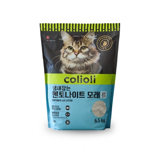 콜리올리 냄새잡는 벤토나이트 모래 (무향) (6.5KG)