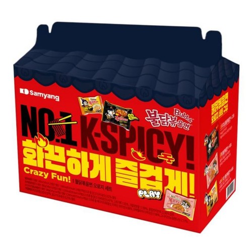 삼양 불닭볶음면 오로지 세트 (145G*10)