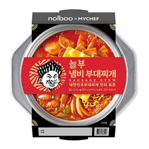 마이셰프 놀부 냄비부대찌개 (직화) (391G)