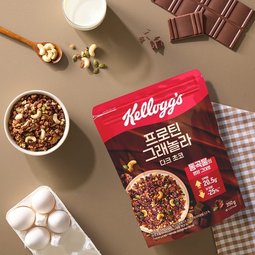 켈로그 다크초코 프로틴 딜라이트 (350G)