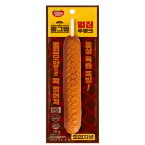 동원 통그릴 벌집후랑크 (오리지널) (70G)