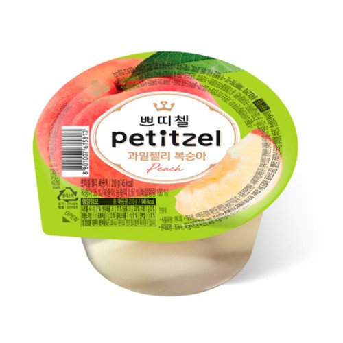 CJ 쁘띠첼 복숭아 (210G)