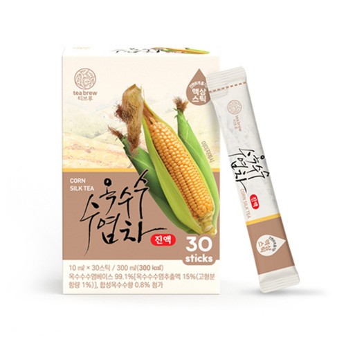맥널티 티브루 옥수수수염차 액상스틱 (10G*30입)
