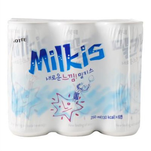 롯데 밀키스 (250ML * 6)