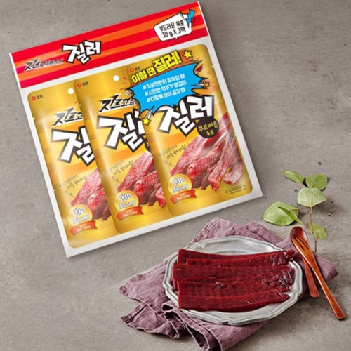 질러 부드러운육포 기획 (30G*3)