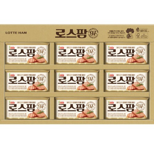 [추석 선물세트 사전예약] 롯데웰푸드 로스팜97 2-9호 (SET)