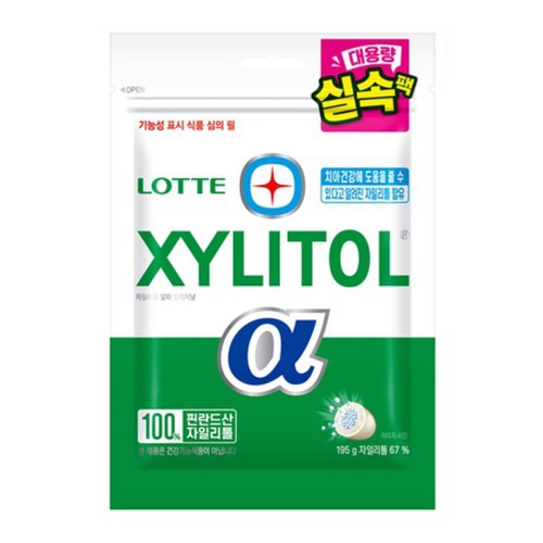 자일리톨 알파 리필 (195G)