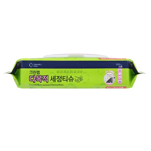 크린랩 다목적 세정티슈 (50매)