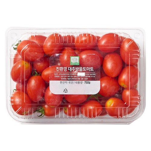 친환경 대추방울토마토 (750G/팩)