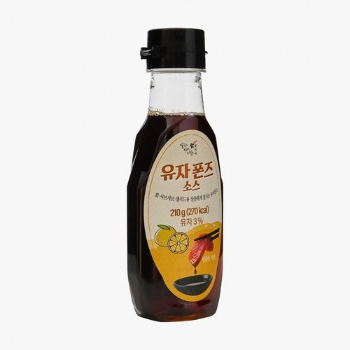 잘식비 유자폰즈소스(판매용) (210G)