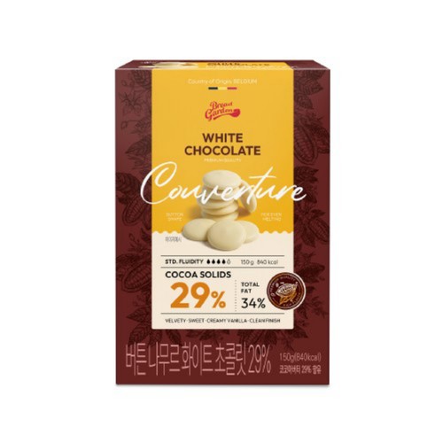 브레드가든 촉컨셉 화이트커버춰 초콜릿 (150G)