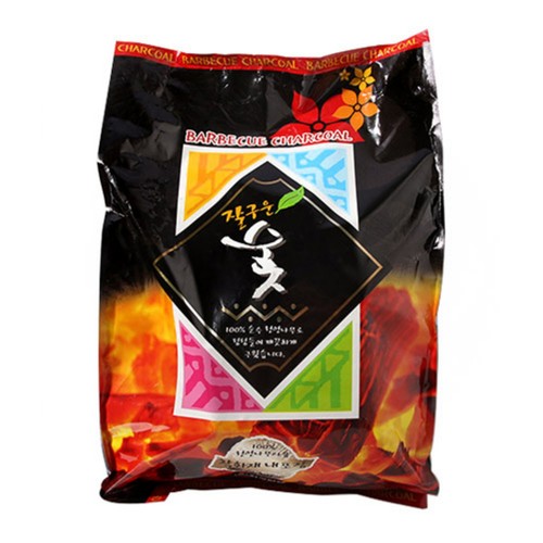 잘 구운 숯 (2KG)