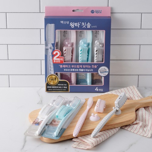 백선생 왕타칫솔 (4입)