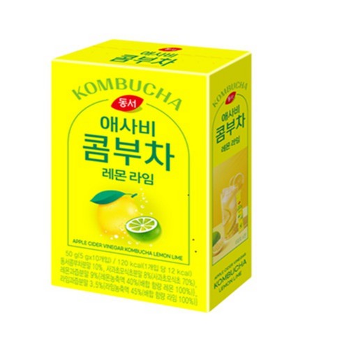  동서 애사비 콤부차 레몬라임 (5G*10입)