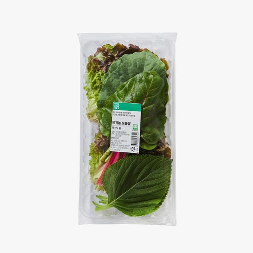 친환경 한끼 모둠쌈 (120G/봉)